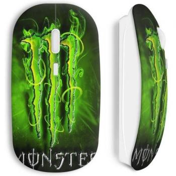 Monster Energy Kabellose Gaming Maus Grün