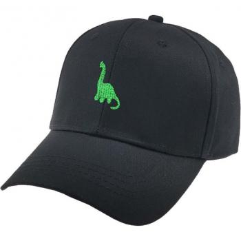 Gorra de playa con bordado de dinosaurio