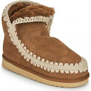 Bottes Mou Eskimo 18 Femme Cuir Beige/Marron Clair Taille 41