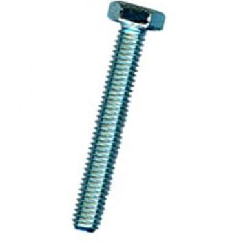 Bullone testa esagonale 8.8 8x90 TF ZN DIN933-UNI5739