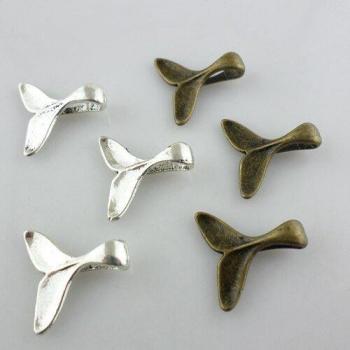 Encantos de Joyería Cola de Ballena 40 Uds 5x16x16mm