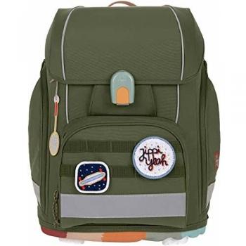 Schulranzen-Set BOXY UNIQUE 7-teilig in Olive (30x25x42)