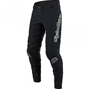 Troy Lee Sprint Ultra, Pantaloni da BMX Uomo Neri (Taglia 36)