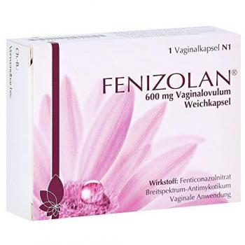 Fenizolan 600mg Breitspektrum-Antimykotikum Vaginalkapseln 1 Stück