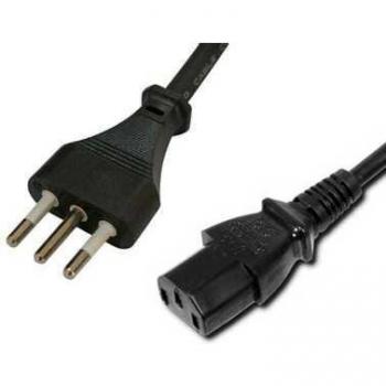 M Italian Mains to IEC C13 Power Cable