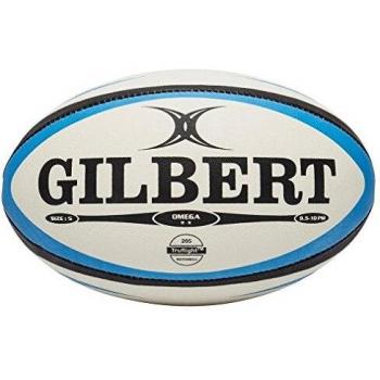 Gilbert Omega Rugby Ball White Size 5