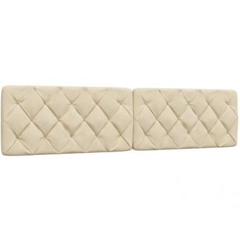 Testiera di Cuscino Crema 200 cm Tela