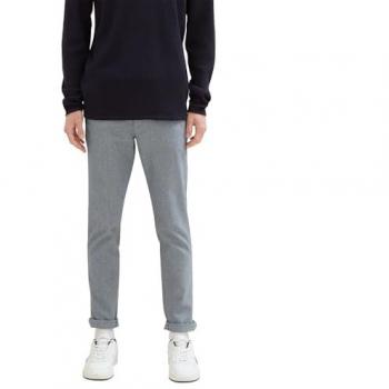 TOM TAILOR Denim Chinohose für Herren, strukturiert, blau