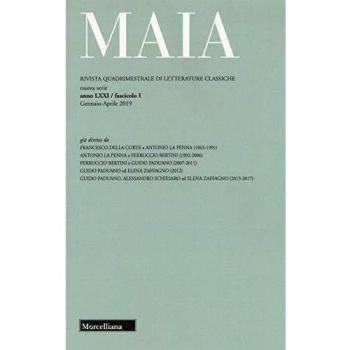 Maia. Rivista di letterature classiche (2019) (Vol. 1)