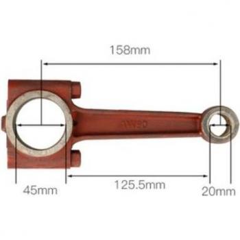 Air Compressor Link Rod JC90 Aluminum Alloy 20X45X158