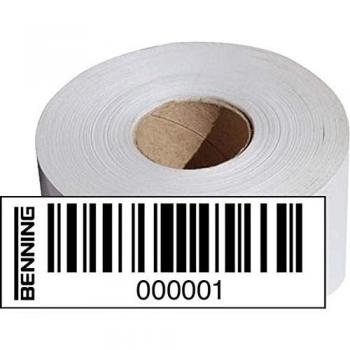 Benning Etichette 3001‑4000 con Barcode 756304