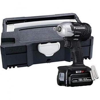 Panasonic 18V Li-ion Impact Wrench with 2 x 5.0Ah Batteries