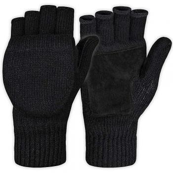 Gants d'hiver en laine avec ouverture pour les doigts
