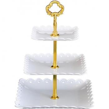 Kuchenständer für Hochzeit und Geburtstag, 3 Ebenen