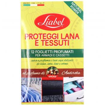 Protezione Tessile Andiroba – Set da 12 Fogli Profumati