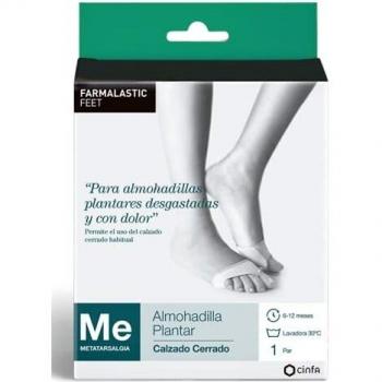 Cinfa Farmalastic Feet Almohadilla plantar active Talla M 1 par
