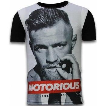 Local Fanatic Notorious t-shirt met digitale strass