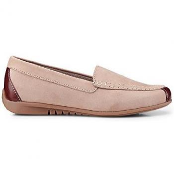 Mocassins Gabor beige avec surpiqûres taille 37,5