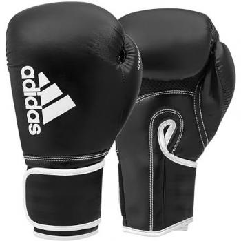 Hybrid 80 Boxhandschuhe von ADIDAS PERFORMANCE – 14 oz, Größe 14, schwarz/weiß