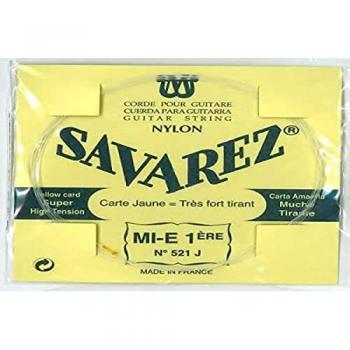Savarez 521J MI‑1 Carte Jaune Tirant Tres Fort (Unité)