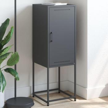 Meuble Rangement VidaXL – Buffet Haut Anthracite, 36×39×107 cm, Acier