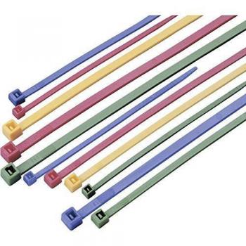 TRU Components Kabelbinder 100 mm, 200 mm, 300 mm 2,5 mm 1 Stück