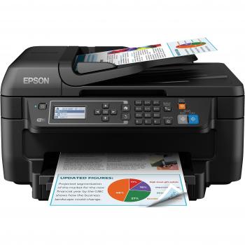 Epson WorkForce WF-2750DWF All-in-One Wireless Network Printer Fax + 16XL Inks