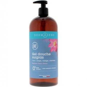 Dermasens Gel Douche Surgras 3 en 1 Fleur d'Eau 1L