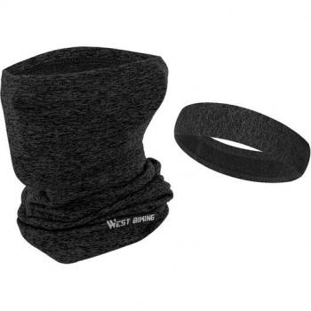 WEST BIKING Thermal Cycling Face Shield with Sweatband