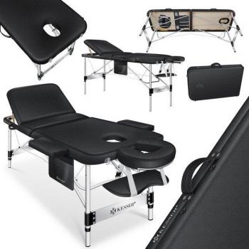 KESSER® Massagetisch mit 10 Gesichtsauflagen