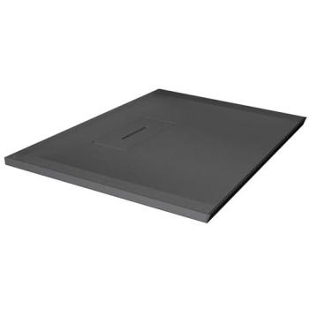 Novellini Novosolid 80x80 cm receveur de douche gris
