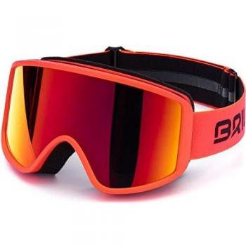 Lunettes de ski Briko Homer CAT2 Orange Miroir