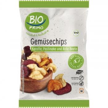 BIO PRIMO Gemüsechips Bio, 80 g