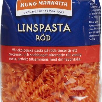 Kung Markatta Röd Linspasta 250 g KRAV