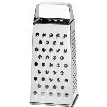 Râpe multifonction 4 faces en inox argentée IPAC