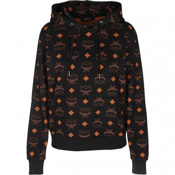 MCM Kapuzensweater aus Bio-Baumwolle schwarz M