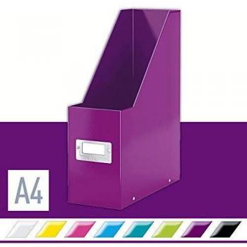 Leitz WOW Click and Store Magazine File Purple 60470062 LZ10388