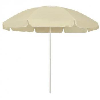Sombrilla de Arena y Amarillo 240 cm