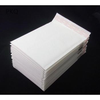 50 Count Small White Kraft Paper Bubble Envelope Bags
