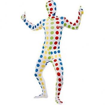 Second Skin Twister Herrenanzug (Smiffys) – Ganzkörper, Bauchtasche, L 27019