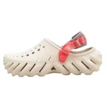 Crocs Echo Clog Beige Chiaro Rosso 46-47