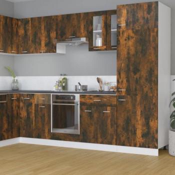 Pensile in Vetro “Lyon” Rovere Fumo 60x31x60 – Furniture Limited