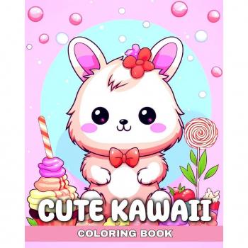 Cute Kawaii Coloring Book