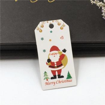 50 pcs Santa Claus Gift Tags
