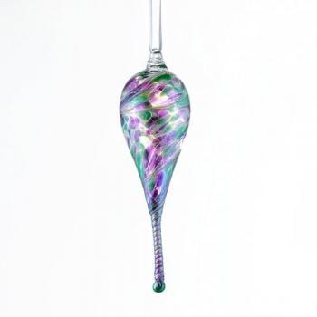 Sienna Glass Friendship Drop – 16 cm Unicorn (Purple)