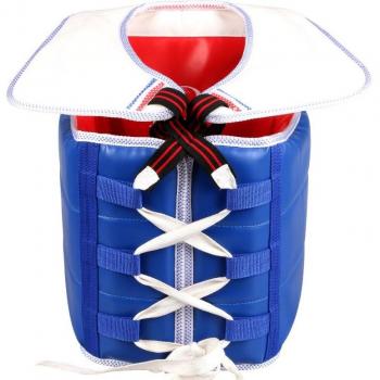 Protector de pecho para Taekwondo color rojo y azul
