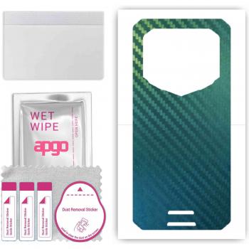 Apgo Carbon Chameleon Vinyl Wrap for Oukitel WP15