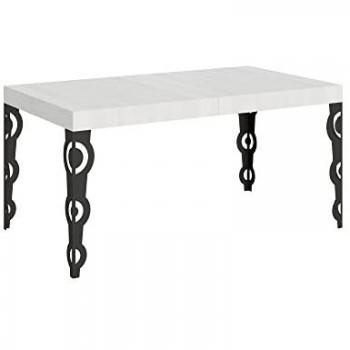Table rectangulaire extensible Kazay 6 à 10 personnes 160-264 cm