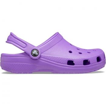 Zuecos de niños Classic Clog Crocs Lila