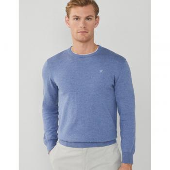 HACKETT Herrenpullover (Blau, unifarben)